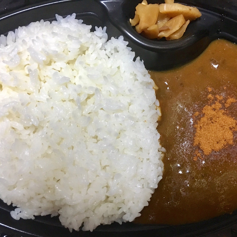 ビーフカレー大盛り(ほっともっと 南6条店)