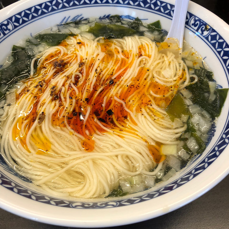 ワカメタンメン(花水ラオシャン 本店)