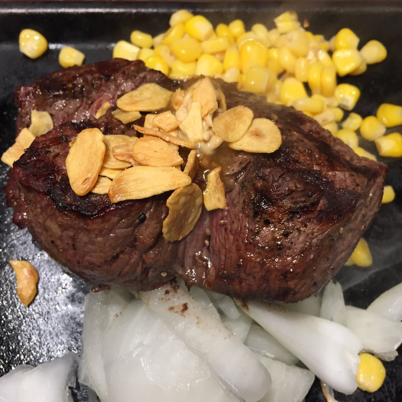 ヒレステーキ(いきなり！ステーキ 難波府立体育館前店)