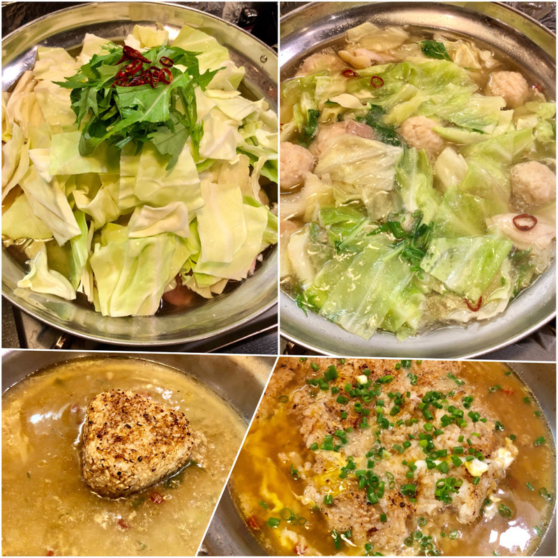 鳥鍋1人前(焼鳥はなび)