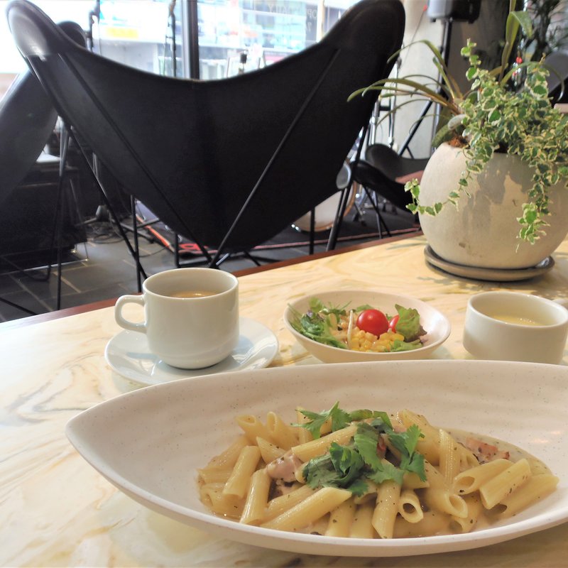 パクチー薫る豆乳バジルとグリルチキンペンネのクリーム煮(COOKPARK （クックパーク） )