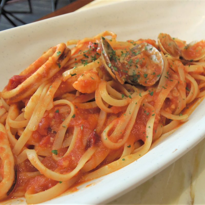 魚介の2種のオリーブのペスカトーレ(COOKPARK （クックパーク） )