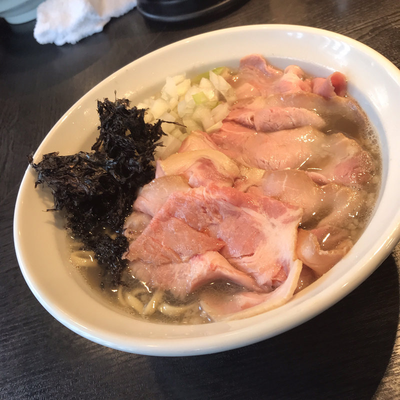 限定 背脂煮干しそば 肉増し(弘明寺丿貫)