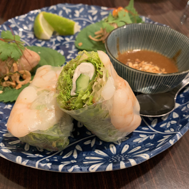 海老の生春巻き(Sugahara Pho)