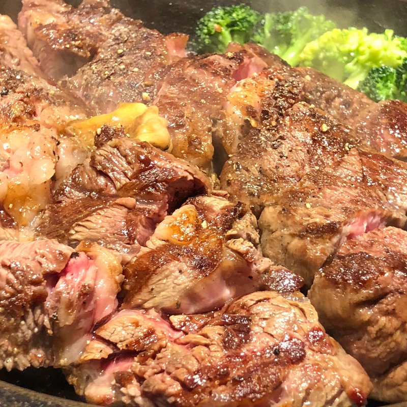 ワイルドステーキ450グラム(いきなりステーキ 東中野店)