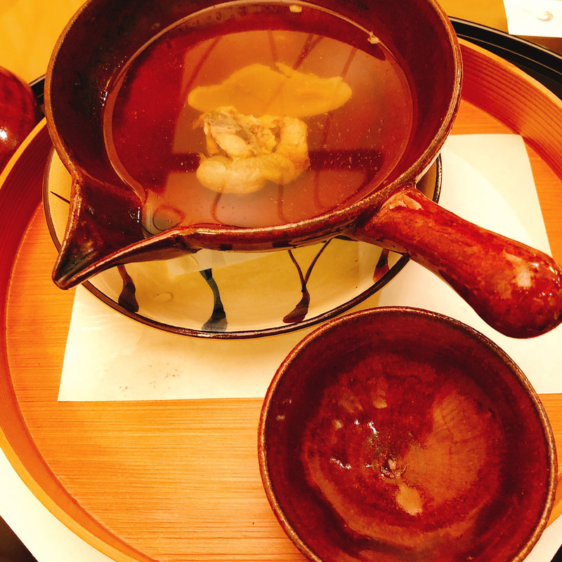 すっぽんの椀物(加賀屋 銀座店)