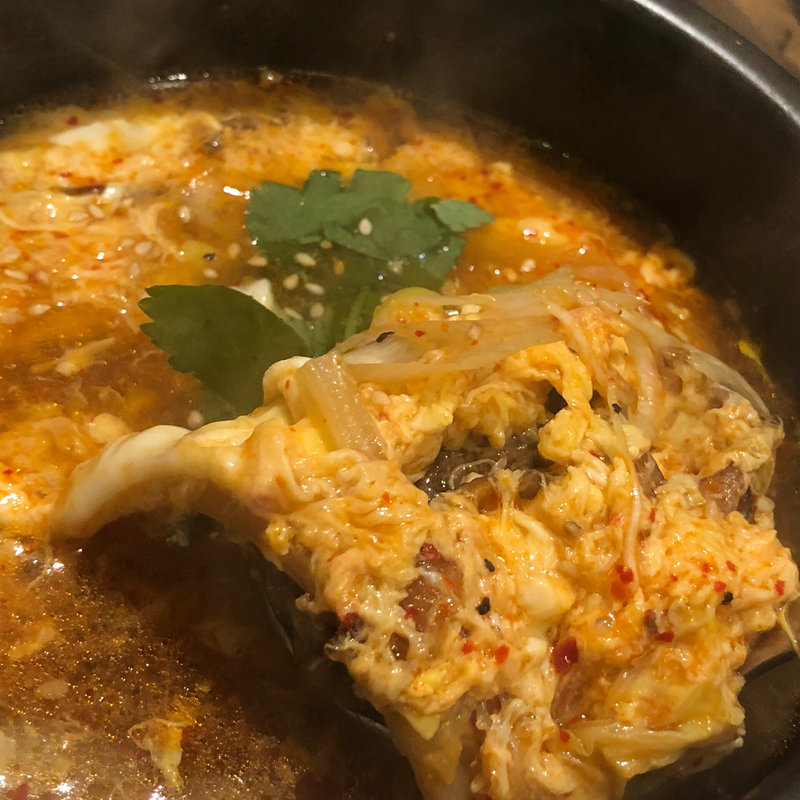 カルビスープ(熟成和牛焼肉 エイジング・ビーフ 大宮店)