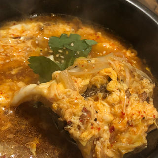 カルビスープ(熟成和牛焼肉 エイジング・ビーフ 大宮店)