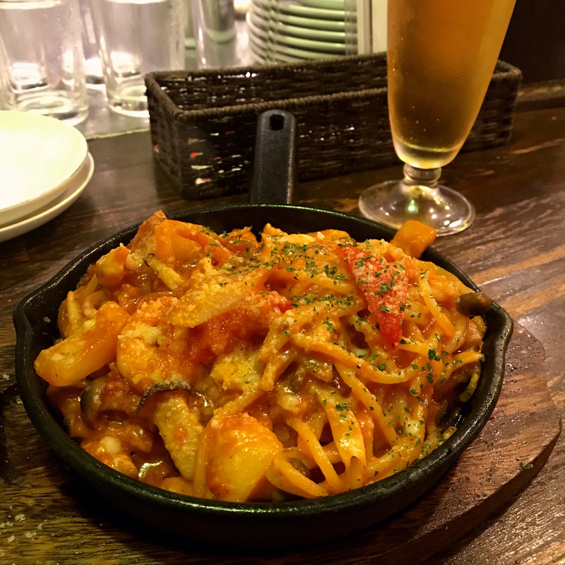 鉄板ナポリタン(五感)