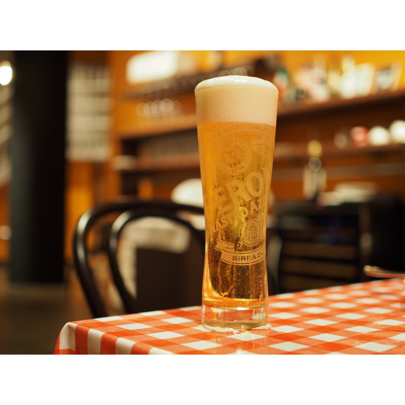 ペローニ・ナストロ・アズーロ(arancino osaka)