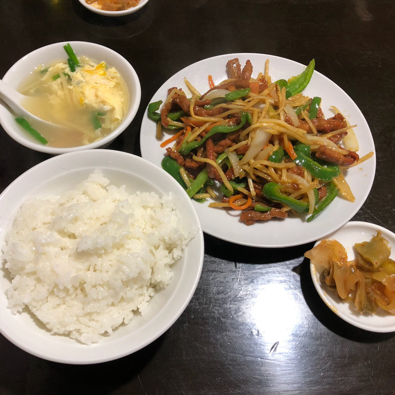 青椒肉絲(旺福楼)