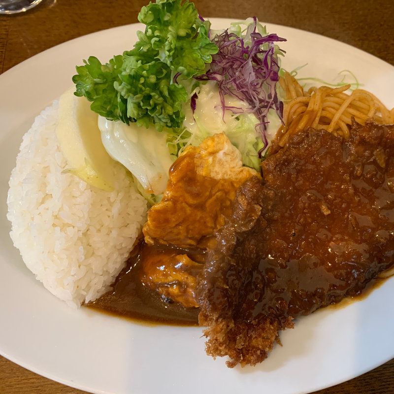 日替わりランチのとんかつ( キッチン グローリ)