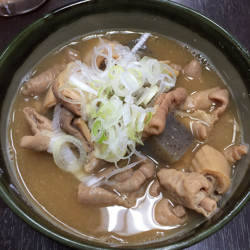 もつ煮(鳥やす本店)