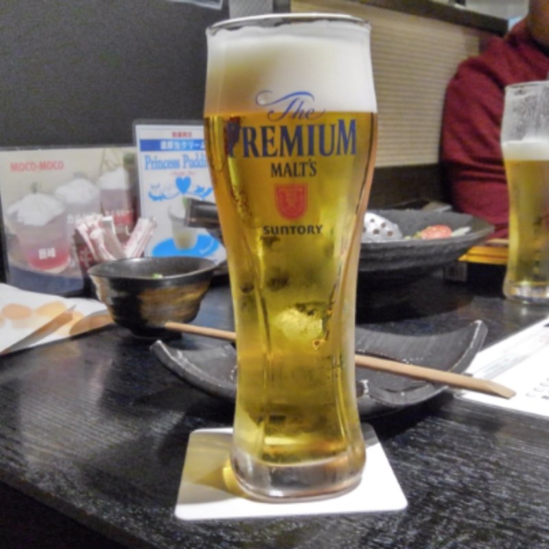 ザ・プレミアム・モルツ(博多もつ鍋 龍 恵比寿)
