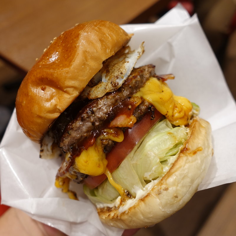 ダブルロットバーガー(ブラザーズ 日本橋店)