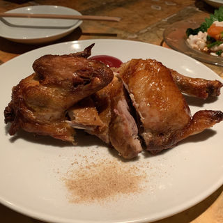 鳥の丸揚げ(今も昔や （いまもむかしや）)
