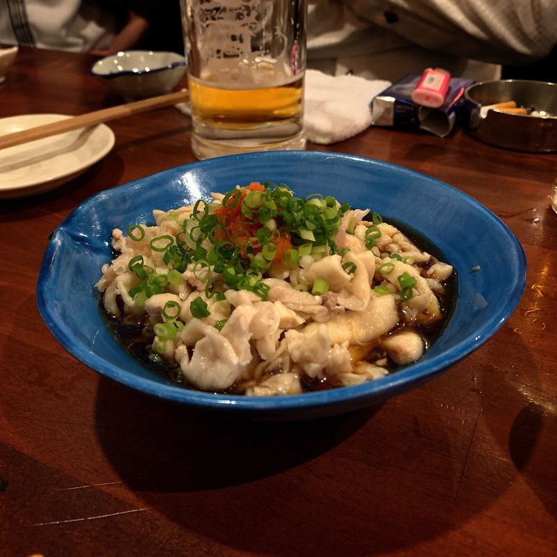 鶏皮ポン酢(居酒屋 いかり屋 )