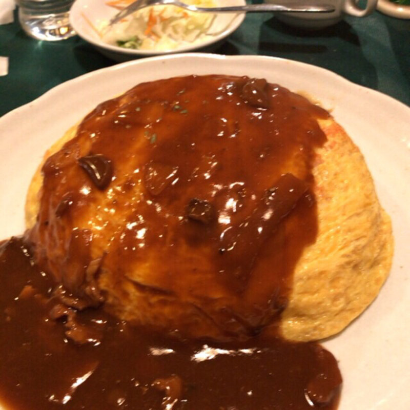 ハヤシオムライス大盛り(アンジェリー フレスカ)