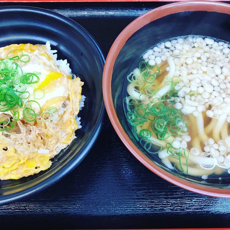 昼定食(道楽うどん 梅田店)