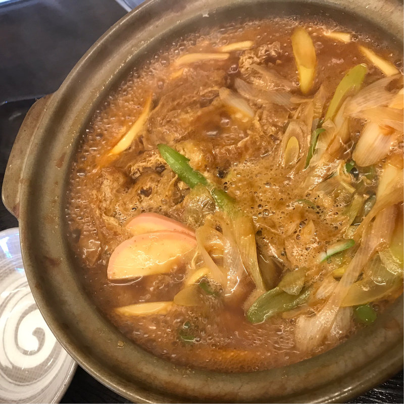 親子味噌煮込みうどん(角千本店 守山店)