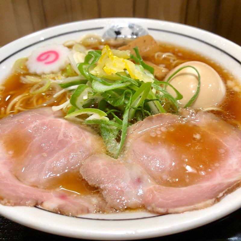 味玉ラーメン(京都 麺屋たけ井 阪急梅田店 （きょうと めんやたけい）)