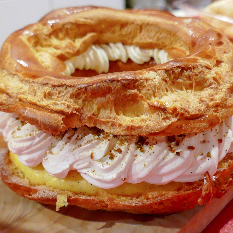 パリ・ブレスト(カフェ・グラス・スリーズ)