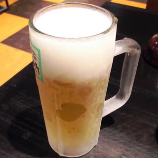 生ビール（中ジョッキ）(若竹 鉄板酒場 川崎店)