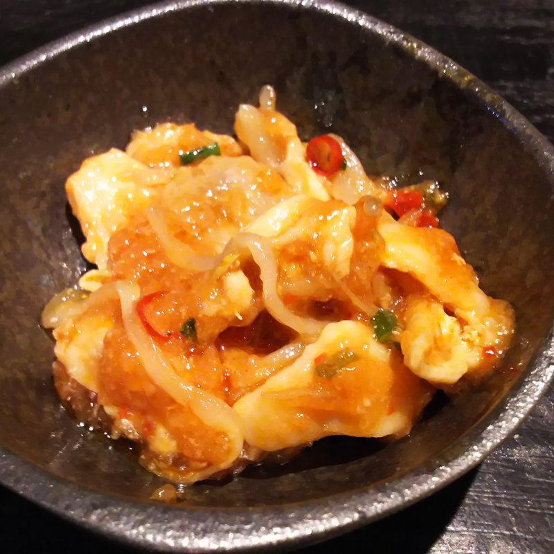 お通し(若竹 鉄板酒場 川崎店)