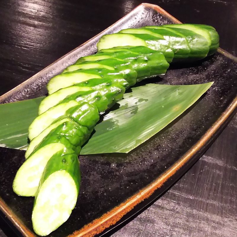 きゅうりの一本漬け(若竹 鉄板酒場 川崎店)