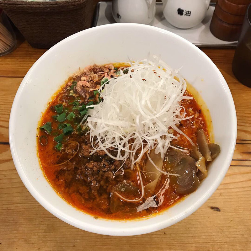 ねぎ担々麺(担々麺　ほおずき )