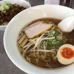 焼肉チャーハンセット(しょうゆラーメン)(麺麺 本店)