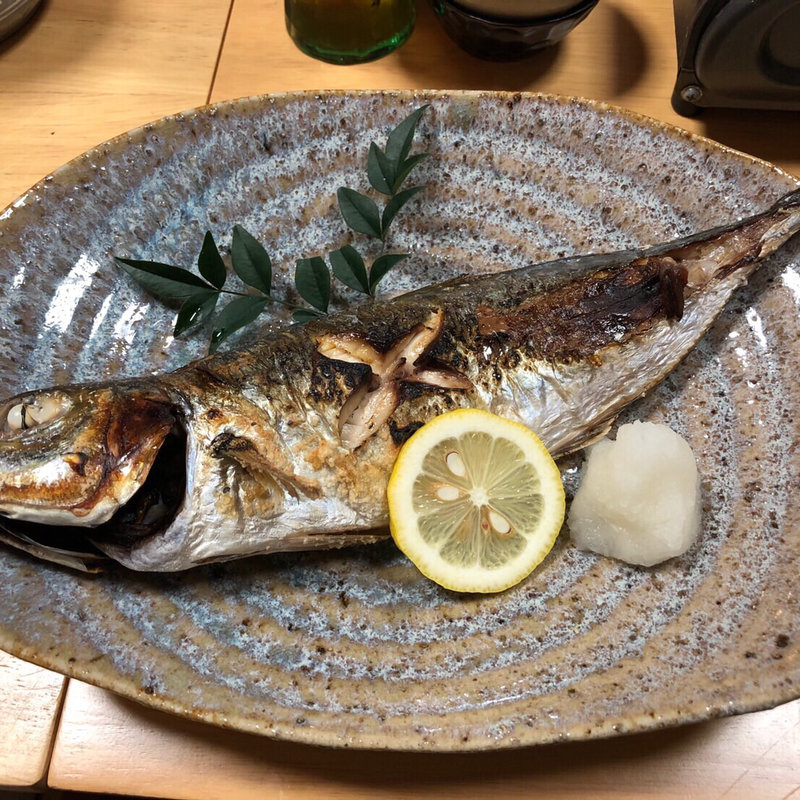 あじの塩焼き(高砂屋 )