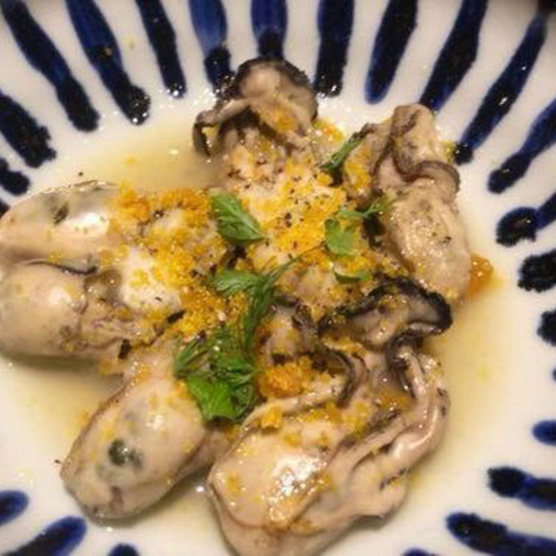 牡蠣とからすみ 軽いバターソース(ウオカメ （Uokame）)