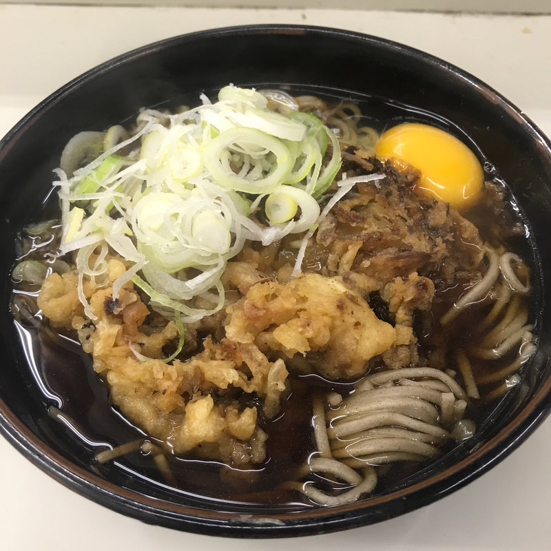 天玉そば 大盛り(長寿庵)