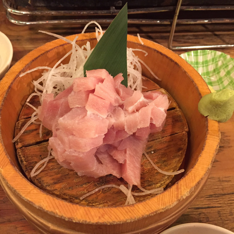 トロ鮪の切り落とし(トロ函)