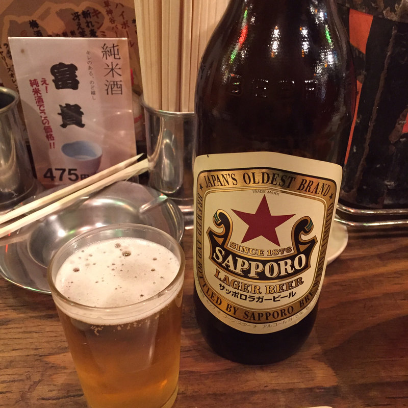 サッポロ赤星(トロ函)