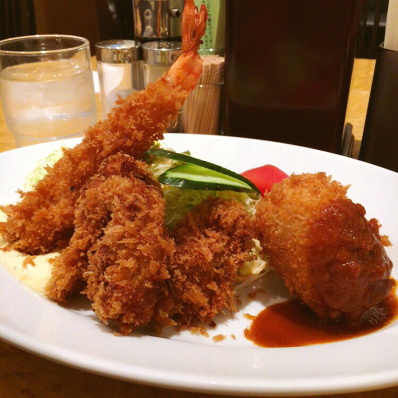 かきミックスセット(洋食の欧風軒)