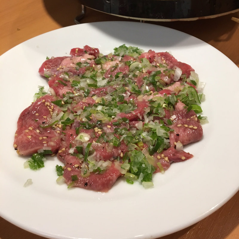 アゴタンミックス塩(焼肉食堂 はな牛)
