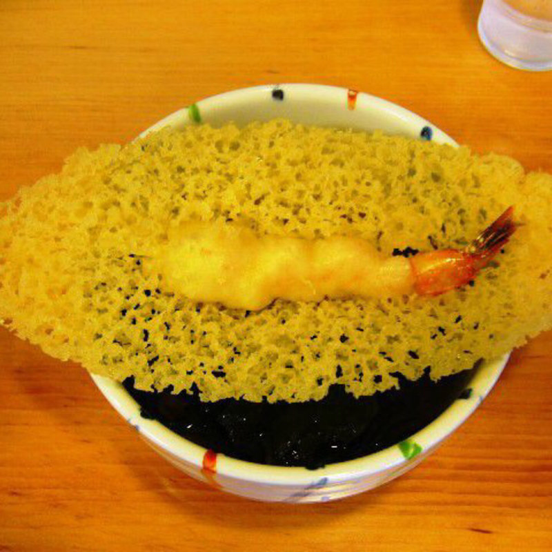 天ぷらうどん(手打うどん 龍)