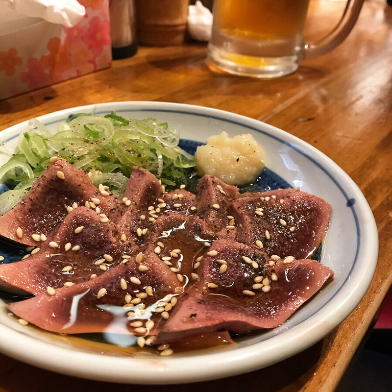 冷製レバ刺(豪)