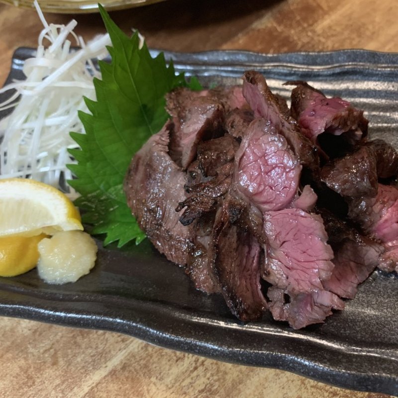 牛サガリステーキ(本格炭火焼鳥そら)