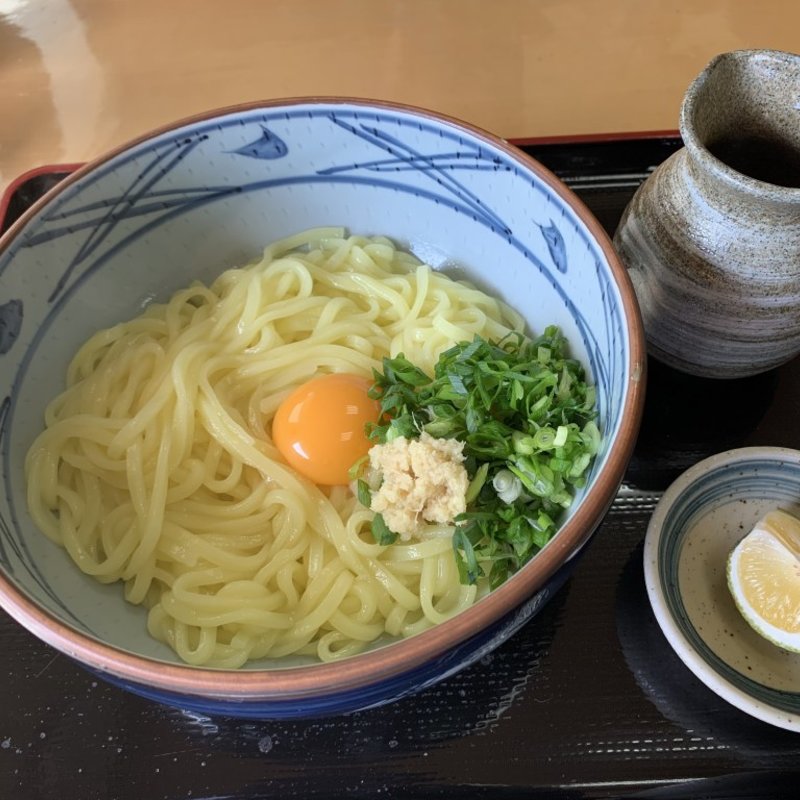 釜玉うどん(津田屋 官兵衛)