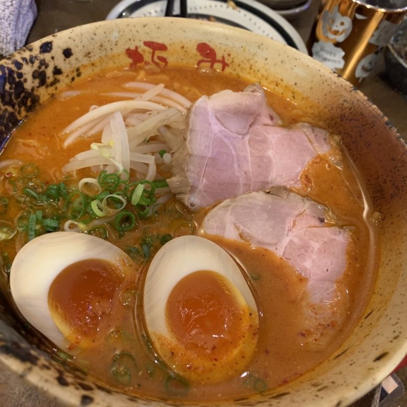 味噌チゲラーメン(麺処 極み 大名店)
