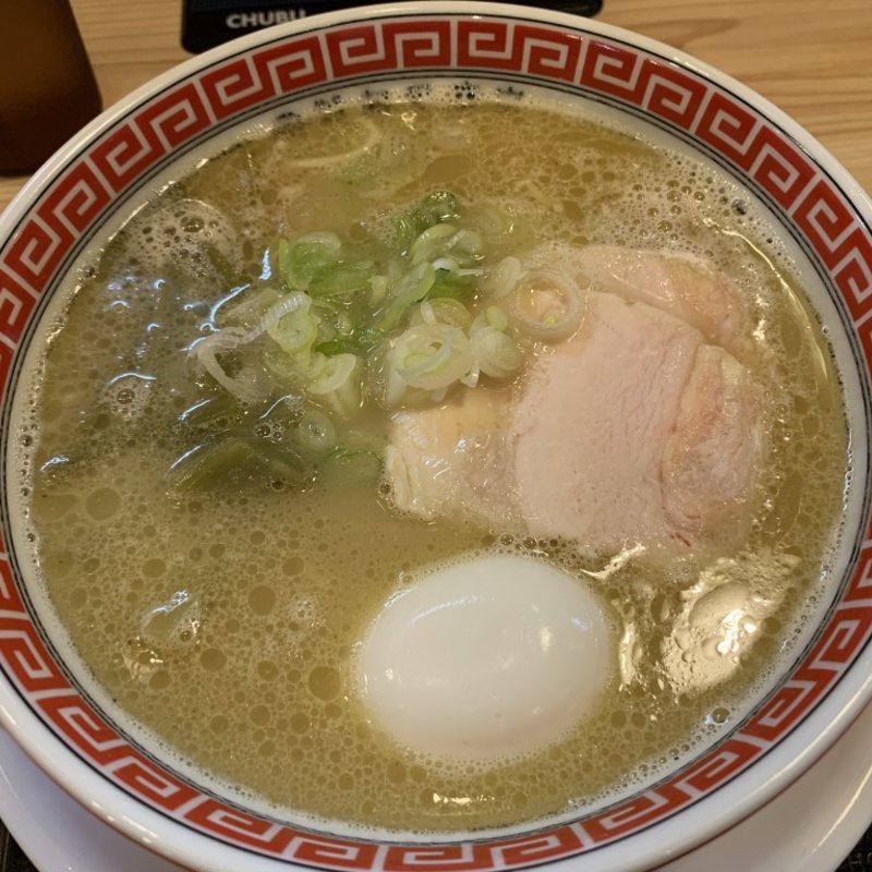 味玉鶏白湯(博多元助 大濠公園駅店)