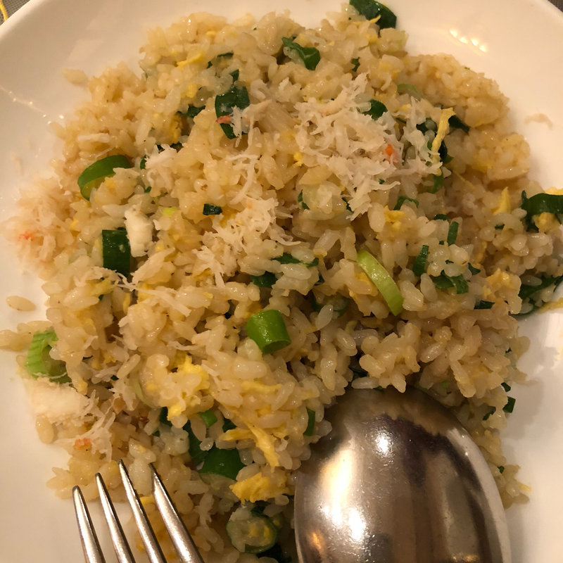 ｶﾆﾁｬｰﾊﾝ(ｺｰｽ)(状元樓)