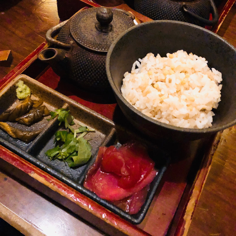 マグロの漬け茶漬け(ZUZU )