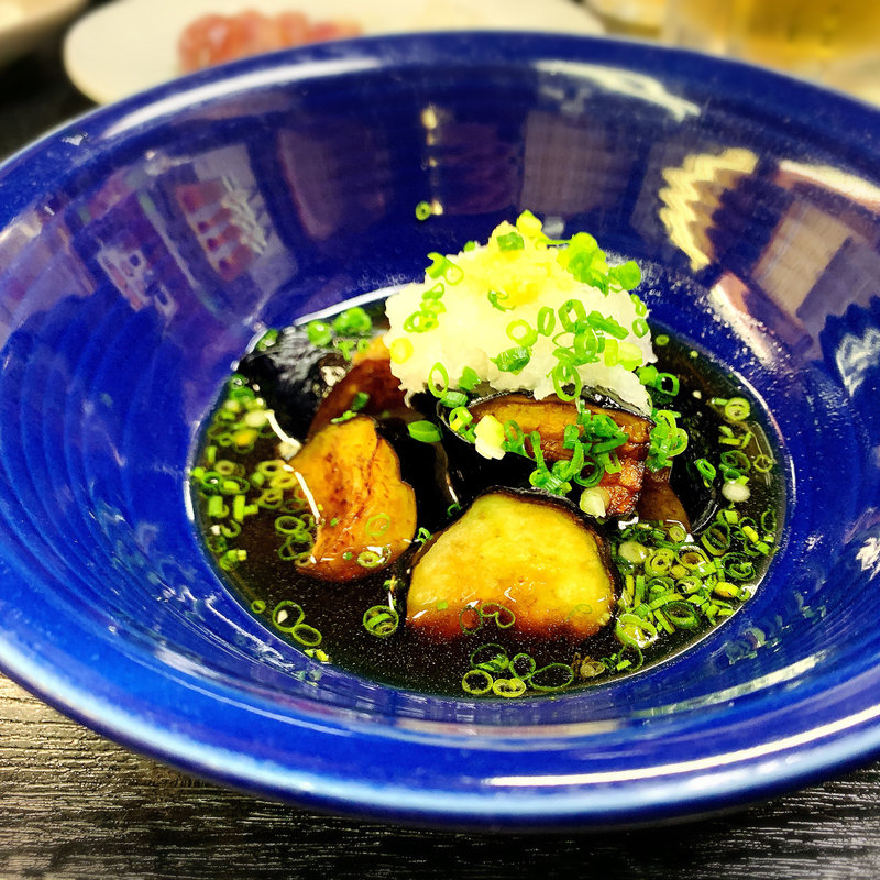 なすの揚げ出し(大衆割烹 藤八 （たいしゅうかっぽうとうはち）)