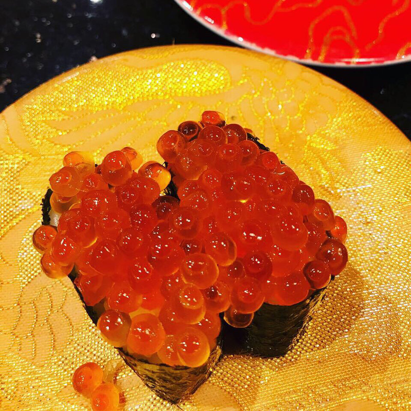 いくら(グルメ回転寿司函太郎 新千歳空港店)