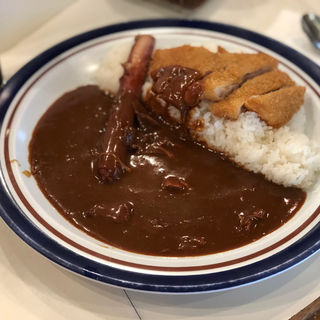 カツカレー(カレー専門店 クラウンエース 上野店 （カレーセンモンテン・クラウンエース）)