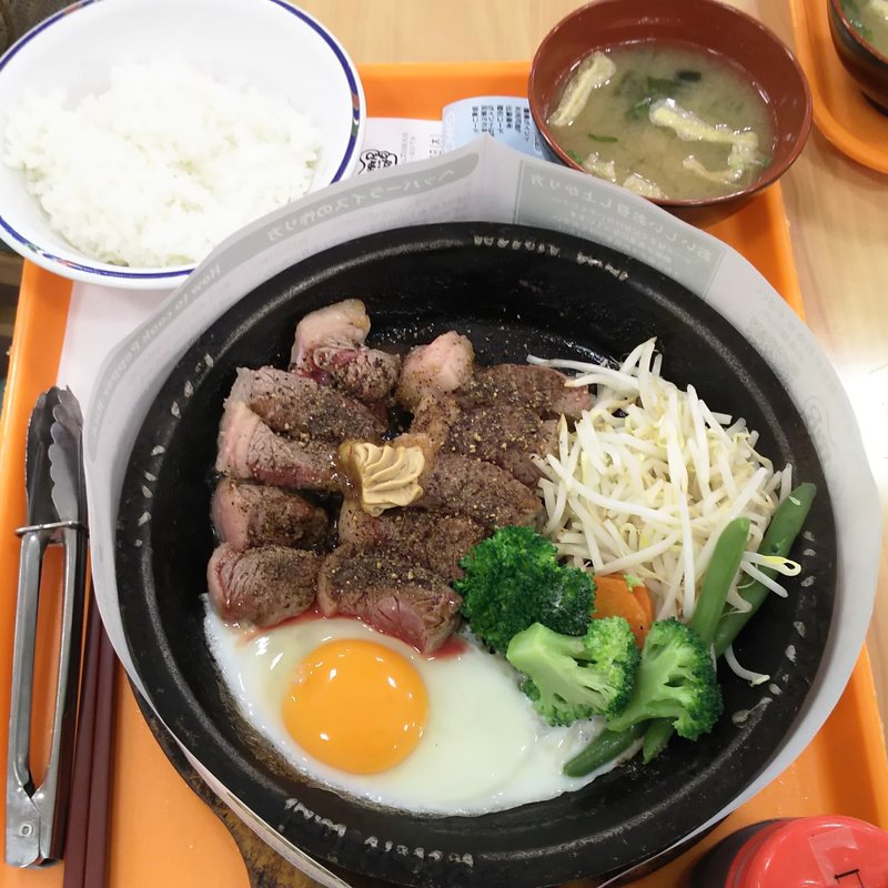 もも赤身の熟成ステーキ（イチボ 200g）(ペッパーランチ 島忠ホームズ川崎大師店)